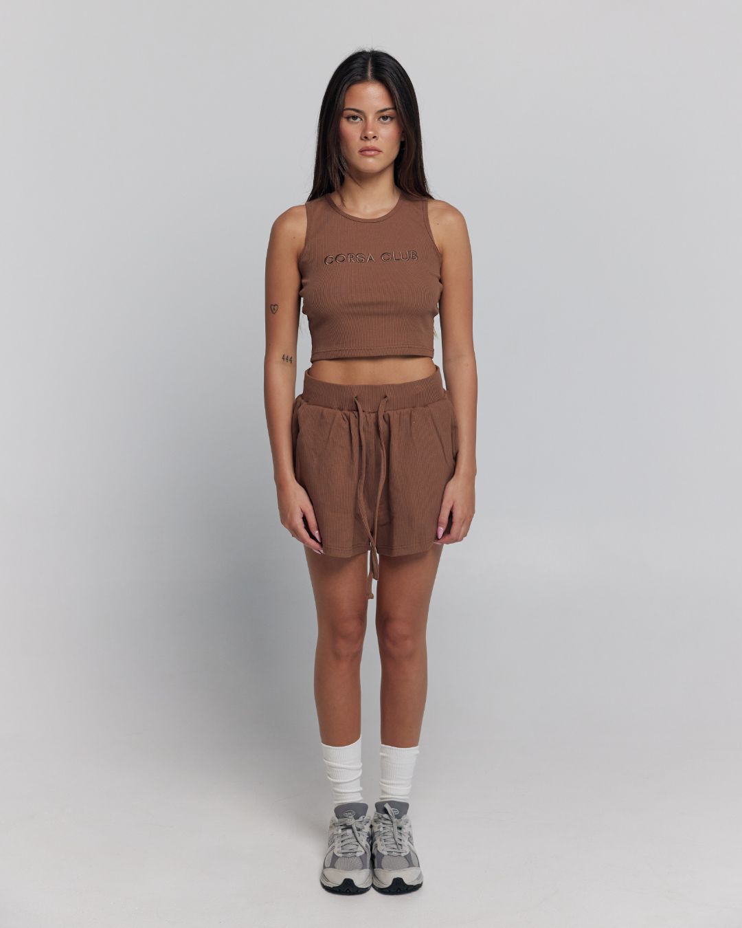RIBBED SWEAT SHORT