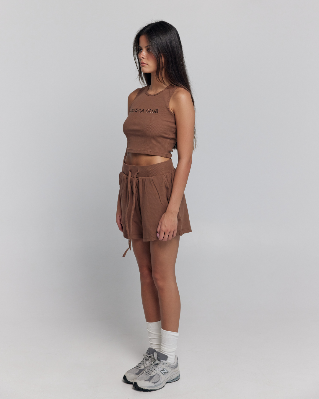 RIBBED SWEAT SHORT