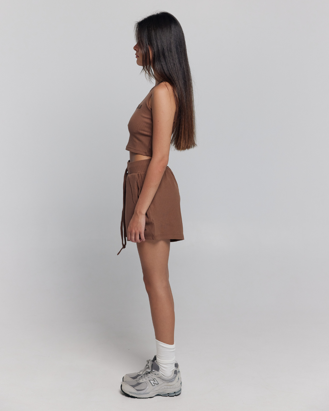 RIBBED SWEAT SHORT