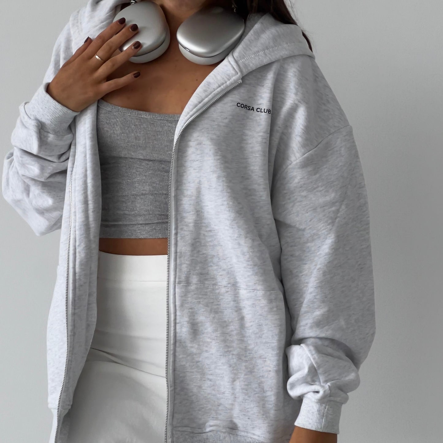 ZIP UP HOODIE