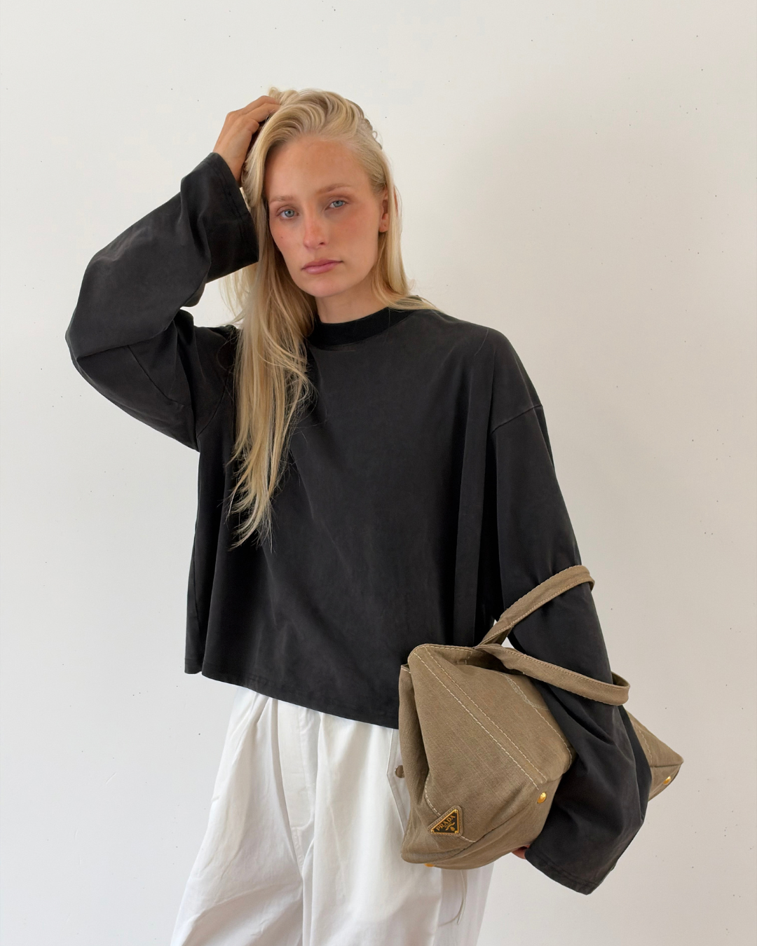 BOXY LONG SLEEVE TEE