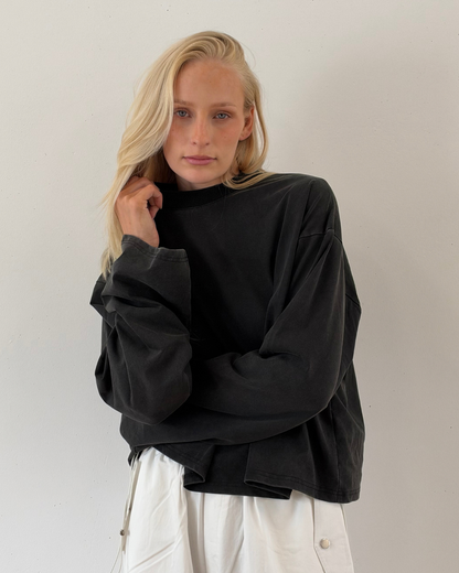 BOXY LONG SLEEVE TEE