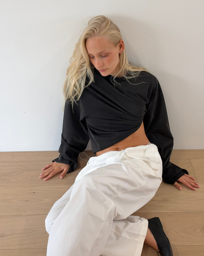 BOXY LONG SLEEVE TEE